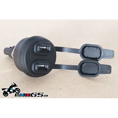 2x USB zásuvka Plug and Play místo originální malé pro BMW GS