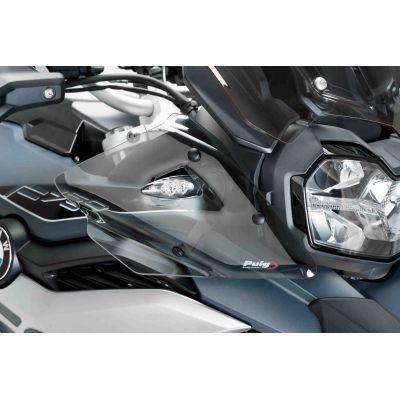 Horní postranní deflektory Puig pro BMW R1250GS, R1200GS LC 2013-2018, F850GS, F750GS, lehce kouřové