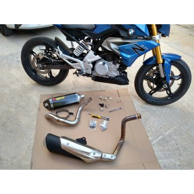 Výfuk + svod Akrapovič pro BMW G310GS