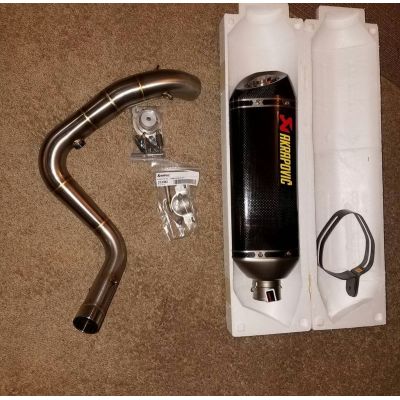 Výfuk + svod Akrapovič pro BMW G310GS