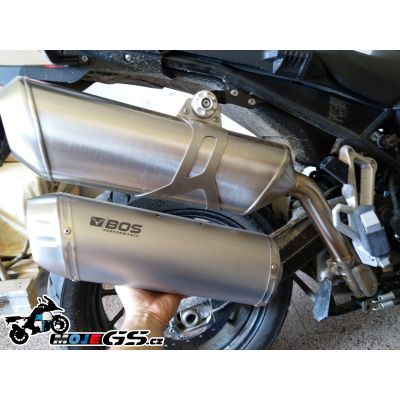 Výfuk Bos DuneFox Shot Blasted pro F850GS/A, F750GS