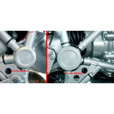 Krytky do rámu pro BMW R1200GS/A 2004-2013