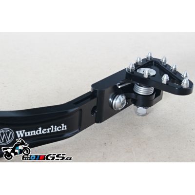 Nastavitelná páka zadní brzdy Wunderlich pro R1250GS/A,  R1200GS/A LC 2013+