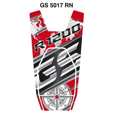 Tankpad na nádrž pro R1200GS LC 2013-2018, červeno-černá