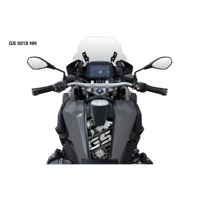 Tankpad na nádrž pro R1200GS LC 2013-2018, černo-šedá