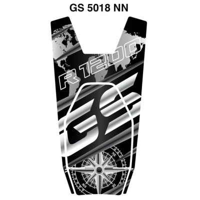 Tankpad na nádrž pro R1200GS LC 2013-2018, černo-šedá