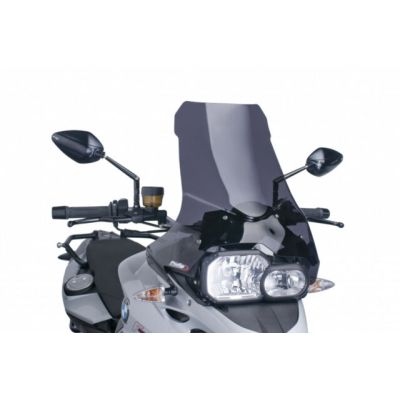 Cestovní plexi Puig 41cm pro BMW F700GS, tmavě kouřové