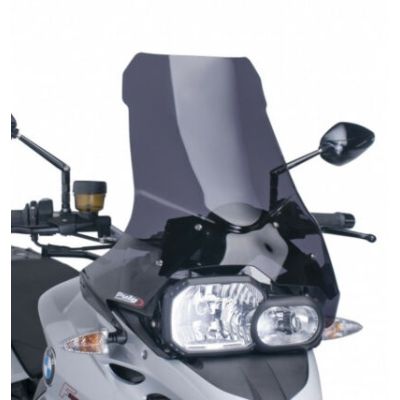 Cestovní plexi Puig 41cm pro BMW F700GS, tmavě kouřové