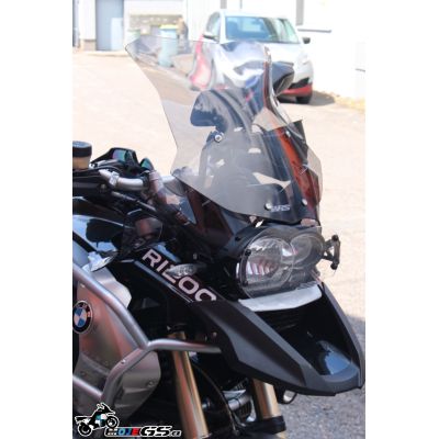 Sportovní plexi WRS 43cm pro BMW R1200GS/A 2004-2012, kouřové