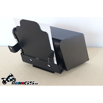 ALU toolbox pod SPZ pro BMW R1250GS/A, R1200GS/A LC 2014-2018, černý