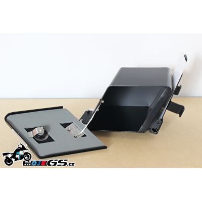 ALU toolbox pod SPZ pro BMW R1250GS/A, R1200GS/A LC 2014-2018, černý