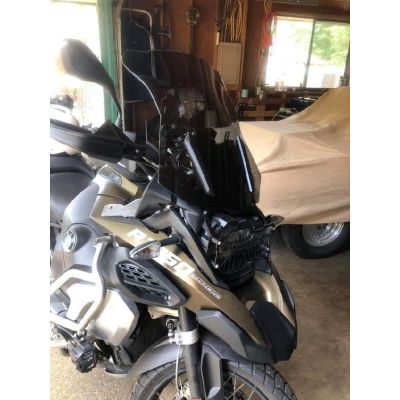 Plexi Wunderlich ERGO Marathon II, 53cm pro BMW R1250GS/A, R1200GS/A LC 2013-2018, kouřové