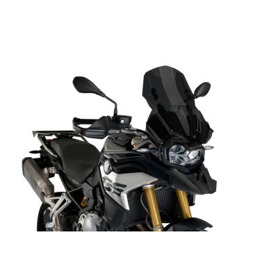 Nastavitelné plexi Puig 48-57cm pro BMW F750GS, tmavě kouřové