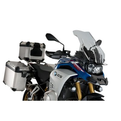 Vysoké cestovní plexi Puig 53cm pro BMW F850GS/Adventure, lehce kouřové