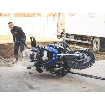 Horní padací rám Outback Motortek pro R1200GS LC 2013-2018, černý