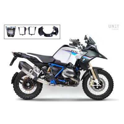 Přestavbový kit Unit Garage pro R1200GS LC 2013-2016, černo-bílý