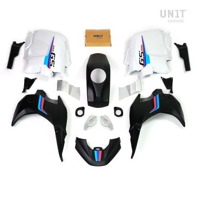 Přestavbový kit Unit Garage pro R1250GS, R1200GS LC 2017-2018, černo-bílý