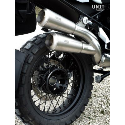 Dvojitý výfuk Unit Garage pro R1250GS/A, R1200GS/A LC 2013-2018
