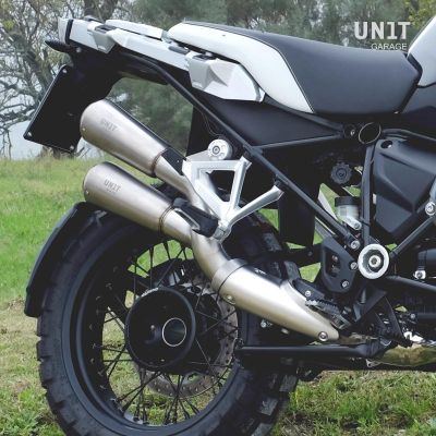 Dvojitý výfuk Unit Garage pro R1250GS/A, R1200GS/A LC 2013-2018