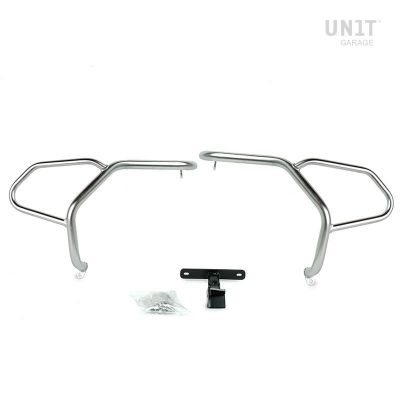 Zesílený nerezový horní padací rám Unit Garage pro R1250GS 2018+, R1200GS LC 2017-2018