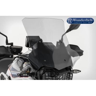 Vysoké a široké cestovní plexi Wunderlich Extreme 46cm pro BMW F750GS, čiré