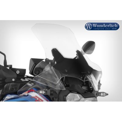 Vysoké cestovní plexi Wunderlich Marathon 46cm pro BMW F850GS Adventure, čiré
