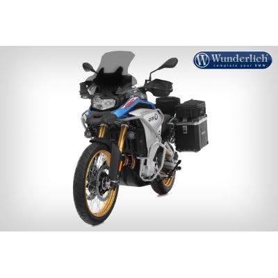 Vysoké cestovní plexi Wunderlich Marathon 46cm pro BMW F850GS Adventure, lehce kouřové