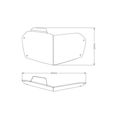 Kryt předního světla Puig pro BMW F850GS Adventure