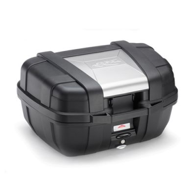 Plastový topcase Kappa Garda 52l, černo-stříbrný