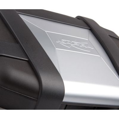 Plastový topcase Kappa Garda 52l, černo-stříbrný