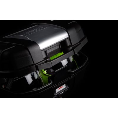 Plastový topcase Kappa Garda 52l, černo-stříbrný