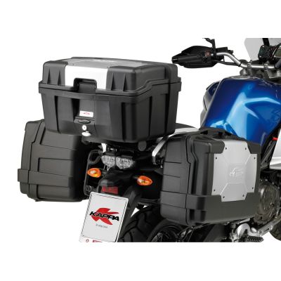 Plastový topcase Kappa Garda 46l, černo-stříbrný