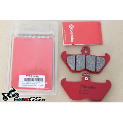 Sada brzdových destiček Brembo 07BB24SA na přední kotouč pro BMW R1150GS 99-01, R1100GS, R850GS