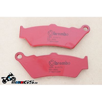 Sada brzdových destiček Brembo 07BB03SP na zadní kotouč pro BMW R1250GS/A, R1200GS/A LC 2013-2018