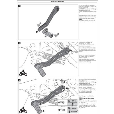 Stavitelná řadička SW-Motech pro R1200GS/A 2004-2012
