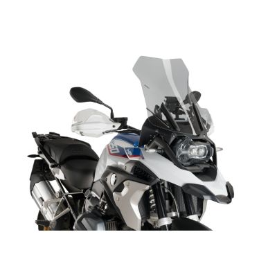 Plexi cestovní vysoké 51cm Puig pro BMW R1250GS/A, R1200GS/A LC 2013-2018, lehce kouřové