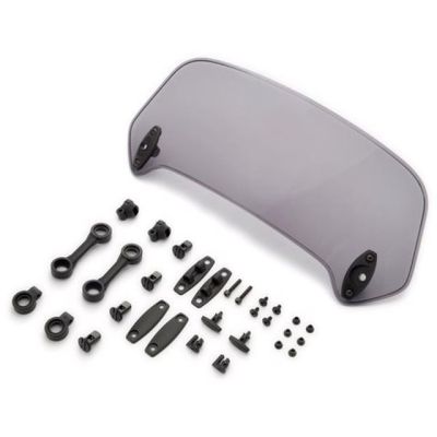 Přídavný nastavitelný deflektor MRA UNI X-Creen, lehce kouřový