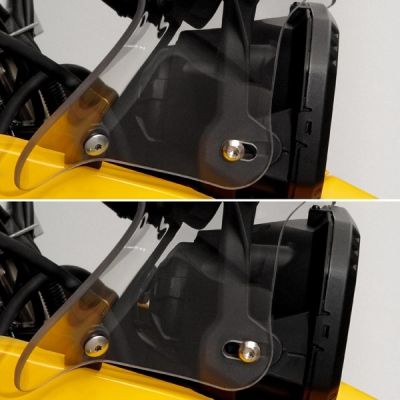 Plexi Ztechnik V-Stream 51cm pro BMW F800GS, F650GS 2008-2012, čiré