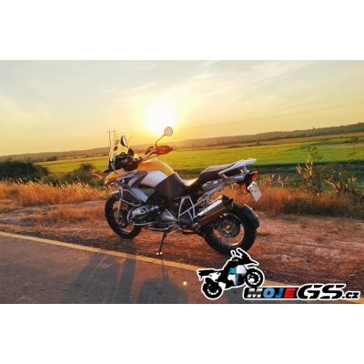 Padací rám stříbrný horní R1200GS 2004-2007