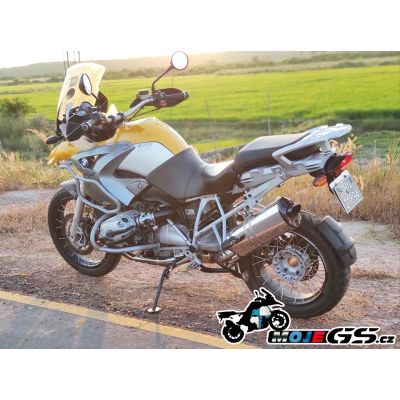 Padací rám stříbrný horní R1200GS 2004-2007