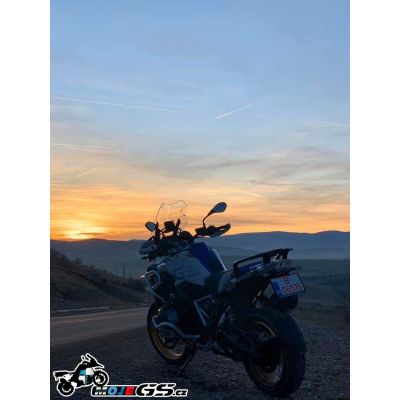 Spodní padací rám Wunderlich pro BMW R1250GS 2018+, bílý