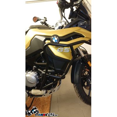 Velký padací rám Heed pro BMW F750GS 2017-2020 (EURO 4), černý
