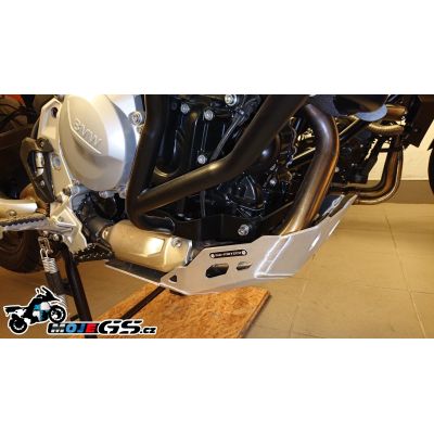 Velký padací rám Heed pro BMW F750GS 2017-2020 (EURO 4), černý
