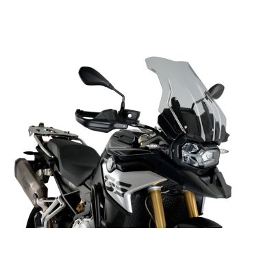 Vysoké cestovní plexi Puig 53cm pro BMW F850GS/Adventure, lehce kouřové