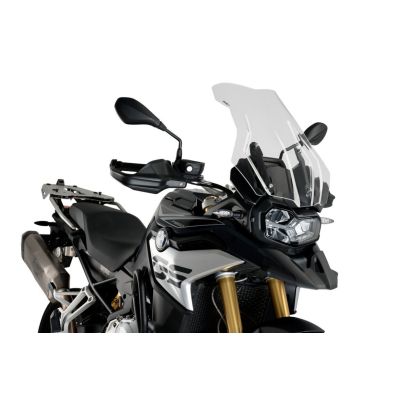 Vysoké cestovní plexi Puig 53cm pro BMW F850GS/Adventure, čiré