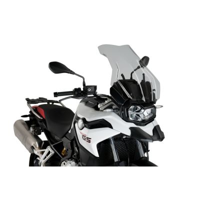 Vysoké cestovní plexi Puig 53cm pro BMW F750GS, lehce kouřové