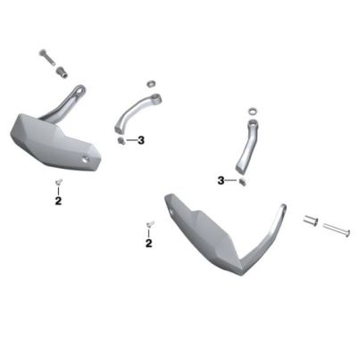 Originální sada ochrana rukou BMW pro G310GS