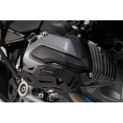 Ochranné kryty víka ventilů SW-Motech pro BMW R1200GS/A LC 2013-2018, černé