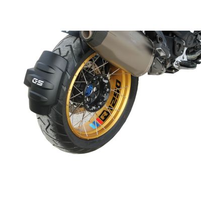 Samolepky "trikolora R1250" na přední a zadní kolo pro R1250GS Adventure 2018+, černé