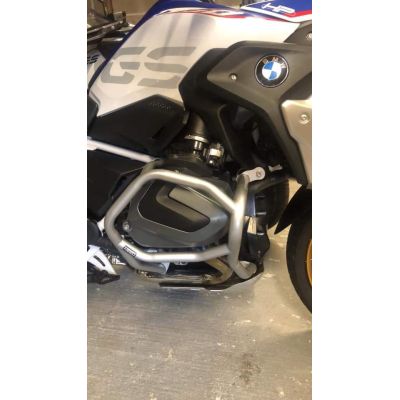 Zesílený spodní padací rám Heed pro BMW R1250GS 2018+, stříbrný